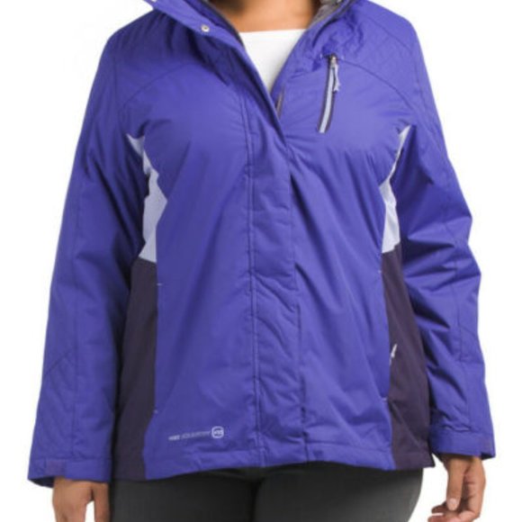 Free Country Ski Snowboard Womens Coat 3-in-1 Jacket NWT
